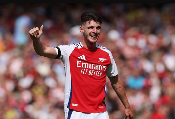 Declan Rice ghi điểm trong mắt ban lãnh đạo Arsenal